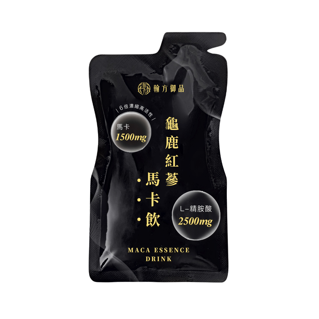 (贈品)龜鹿紅蔘馬卡飲-1包 所有商品