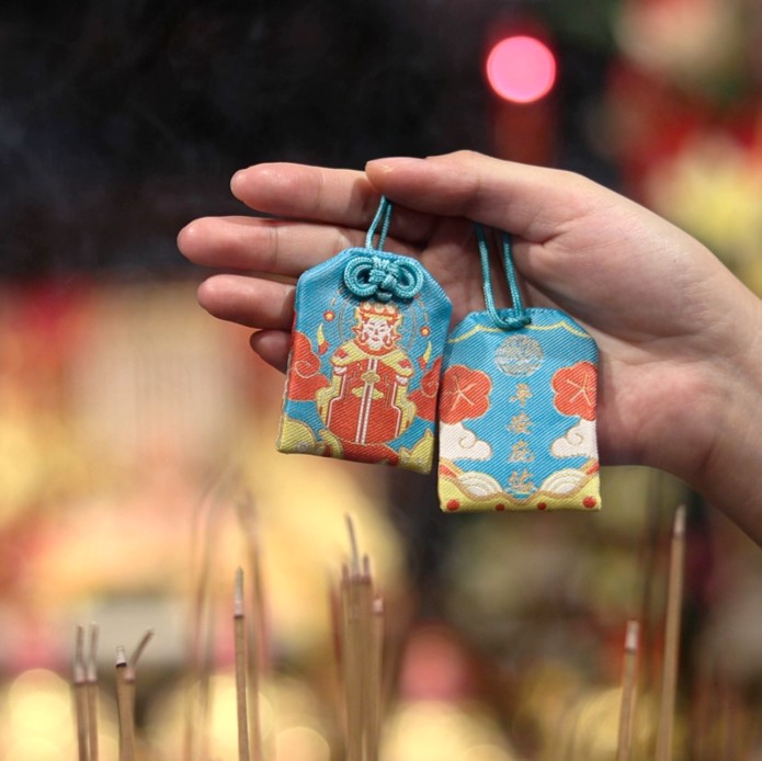 (贈品)媽祖款平安護身符｜鎮瀾宮過爐加持 