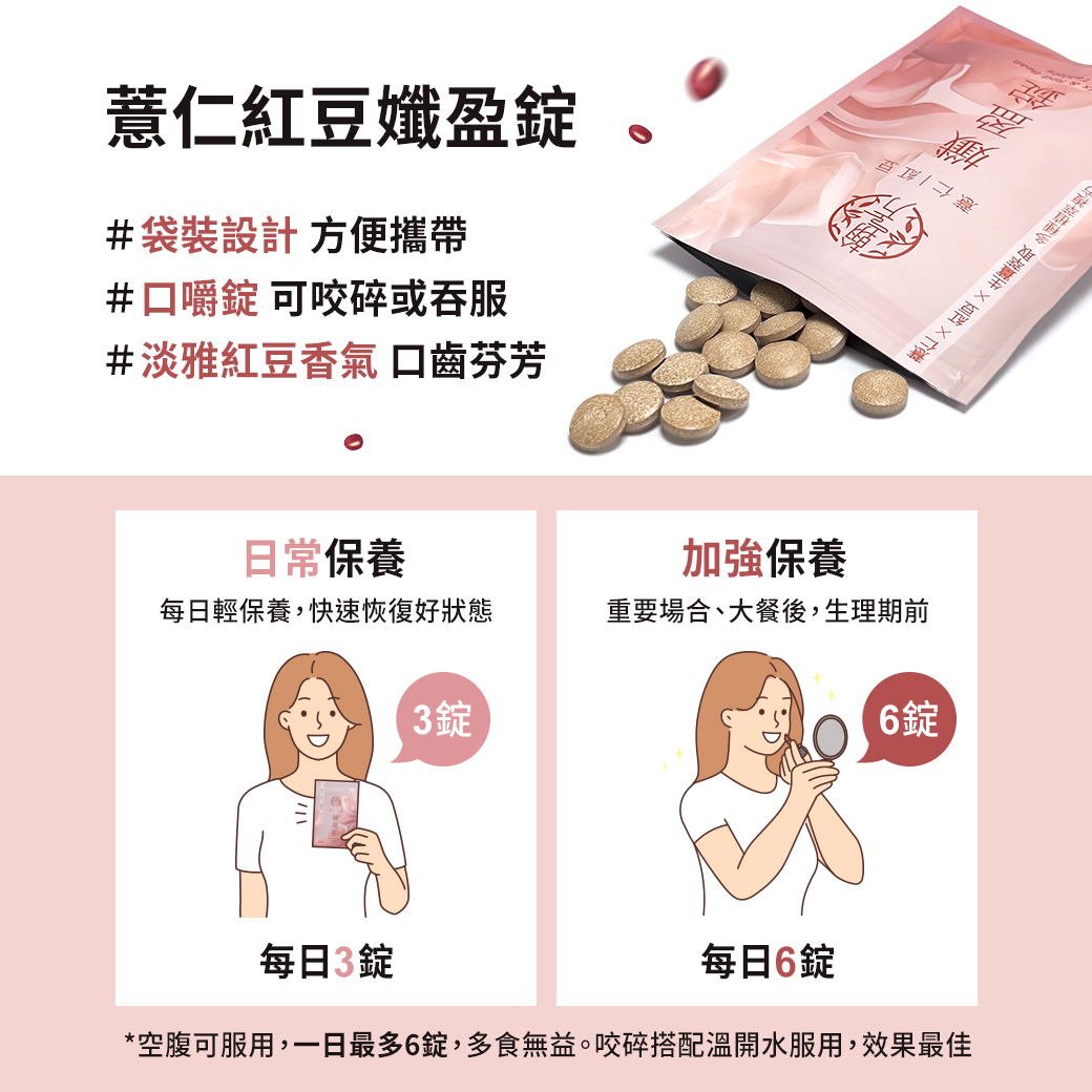 薏仁紅豆孅盈錠