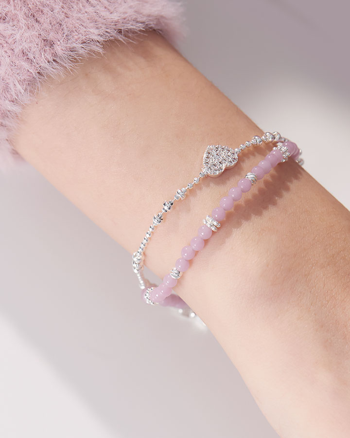 【情人節限定】About Love｜雙鍊．手鍊 - 愛心 火爆全網 | 100%好評|最強新品｜首批限量|0202．WE|全館商品|手鍊｜Bracelet|雙鍊 | 手鍊|搭配指南|他看妳的第二眼