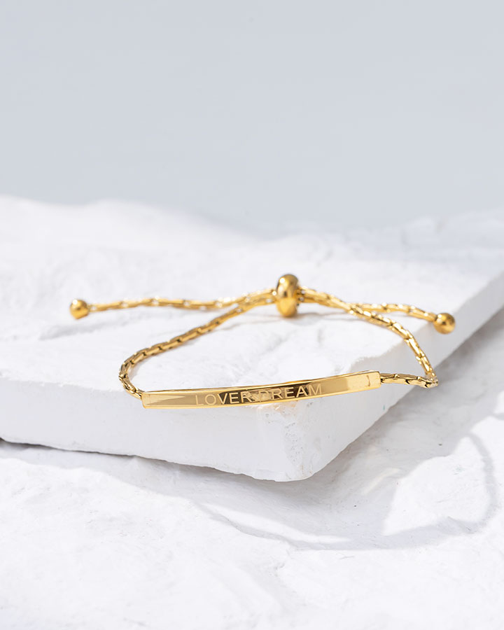 日常｜縮口鍊．手鍊 - 金色 30日熱銷榜|7日熱銷榜|昨日熱銷榜|火爆全網 | 100%好評|最強新品｜首批限量|0119．Like a fairy 像仙女一樣|全館商品|手鍊｜Bracelet|縮口鍊 | 手鍊