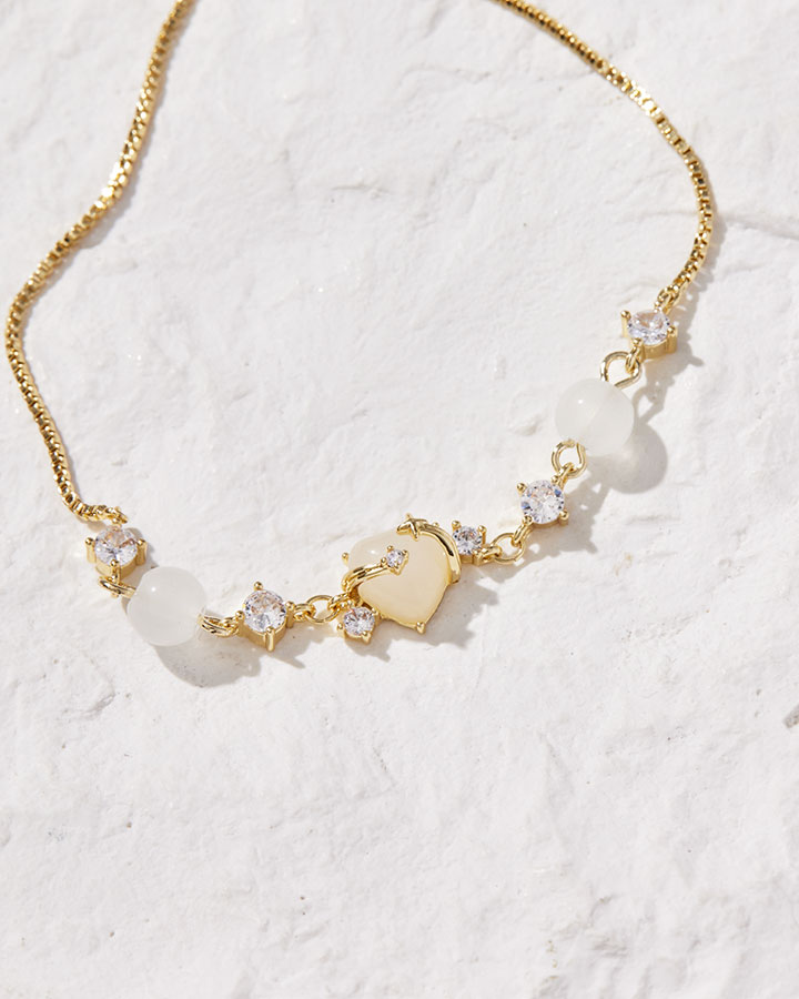 心中的日月|縮口鍊.手鍊 - 金色 30日熱銷榜|7日熱銷榜|昨日熱銷榜|火爆全網 | 100%好評|最強新品|首批限量|0726.BLANK|全館商品|手鍊|Bracelet|縮口鍊 | 手鍊|搭配指南|他看妳的第二眼