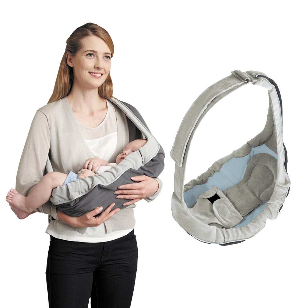 YODA 嬰兒背帶 - 淡雅灰 嬰兒揹帶(0~1y)|所有商品 | SHOP ALL|揹巾腰凳